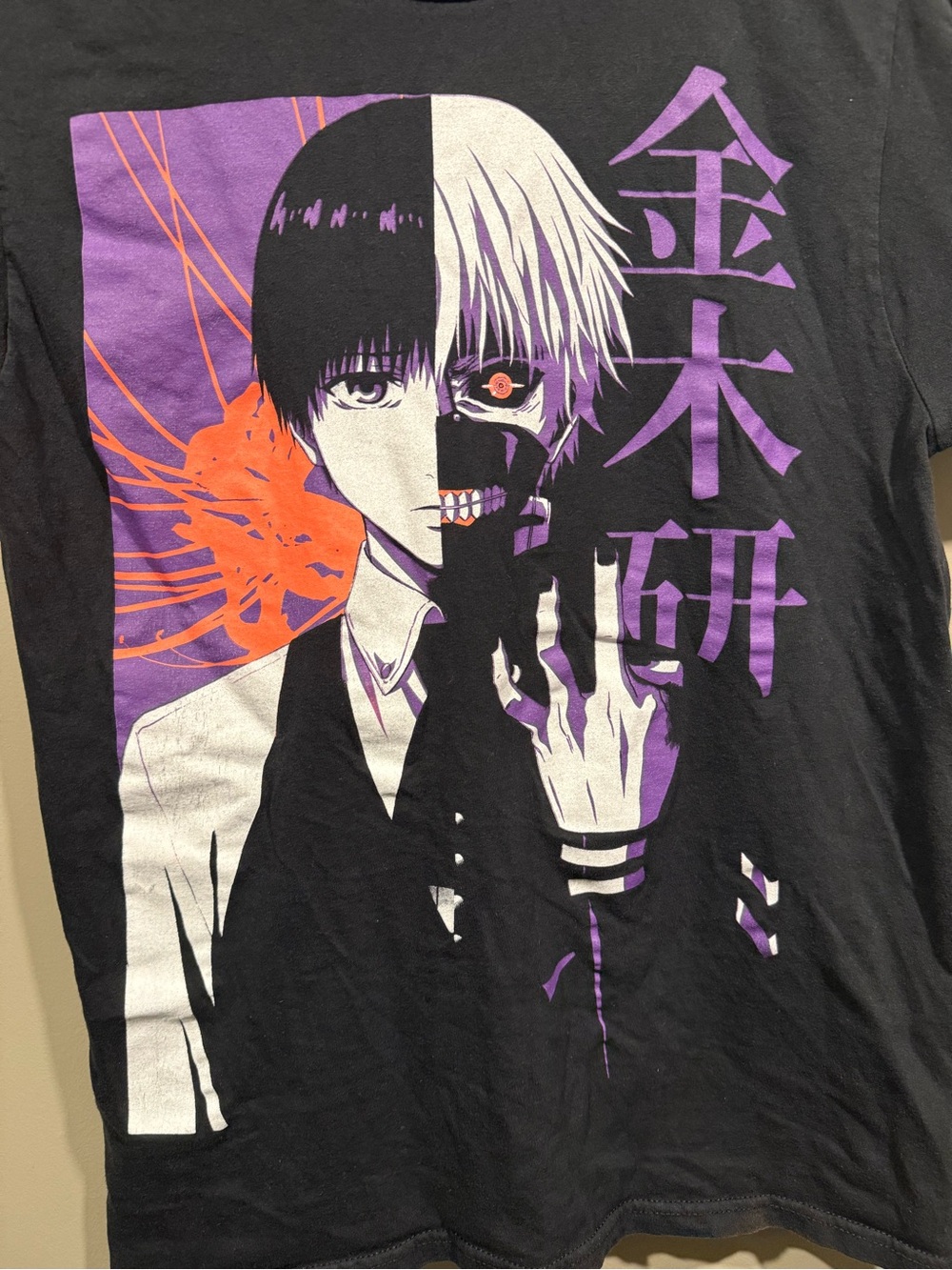 Tokyo Ghoul anime graphic T-shirt image 2